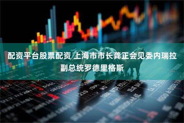 配资平台股票配资 上海市市长龚正会见委内瑞拉副总统罗德里格斯